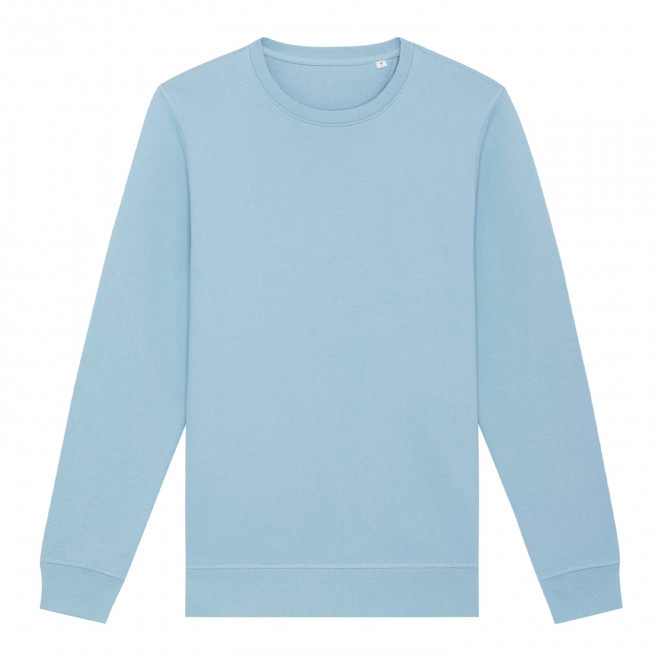 SWEAT MIXTE COL ROND S/S® PERSONNALISABLE 'ROLLER' - sky blue