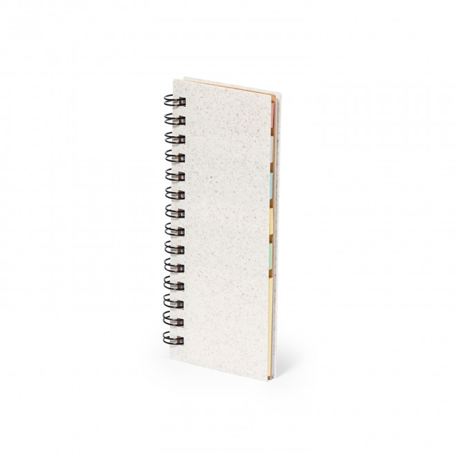 MINI CARNET MEMO PERSONNALISE 'ARKANI BLE' - naturel