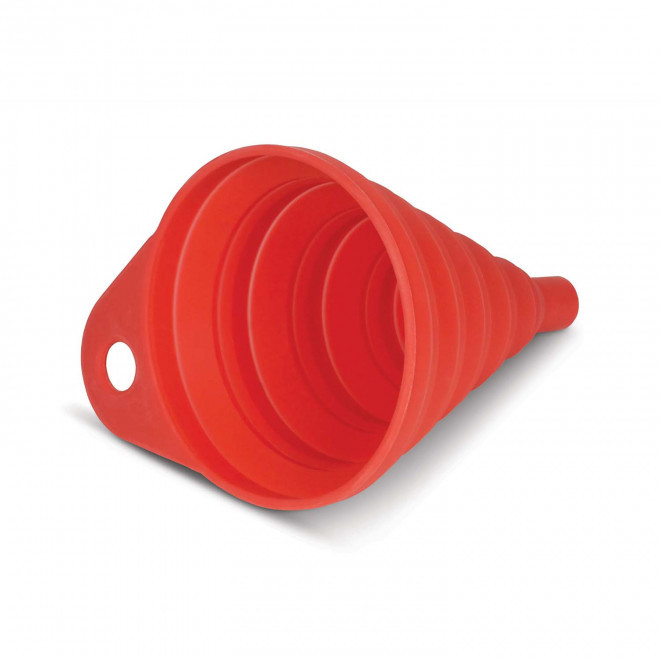 RAPIDE 4J - ENTONNOIR PUBLICITAIRE PLIABLE 'PLENTO' - blanc/rouge