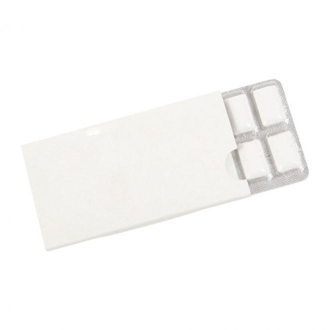 CHEWING-GUMS PERSONNALISABLES 'MASTI' - blanc