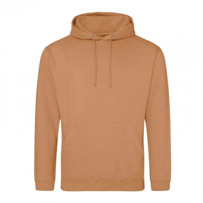 SWEAT-SHIRT PERSONNALISÉ À CAPUCHE MIXTE 'HOODIE' - caramel latte