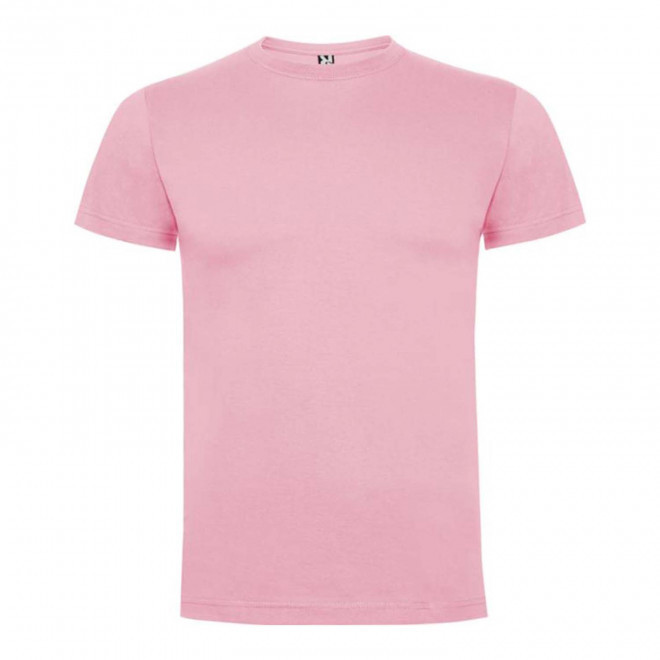 RAPIDE 4J - TEE-SHIRT ENFANT COULEUR PERSONNALISE 'DAGA' 165G/M2 - rose clair
