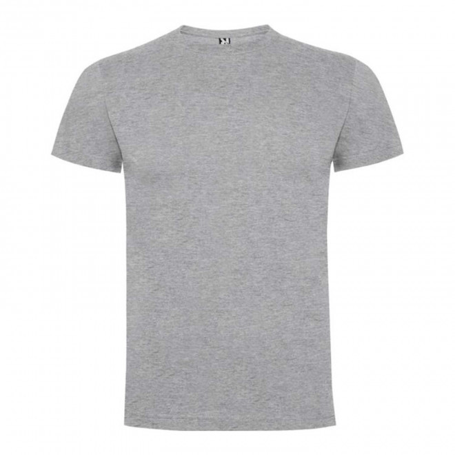 RAPIDE 4J - TEE-SHIRT ENFANT COULEUR PERSONNALISE 'DAGA' 165G/M2 - gris chiné