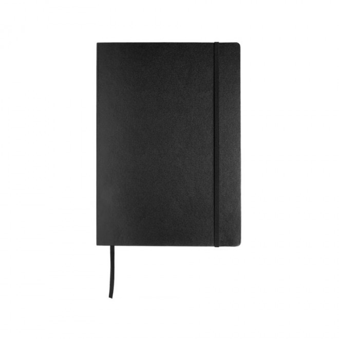 CARNET PERSONNALISÉ A4 'BOOKI' - noir