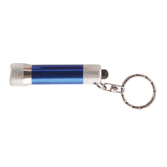 PORTE-CLES LAMPE PUBLICITAIRE 'VISTA PLUS' - bleu