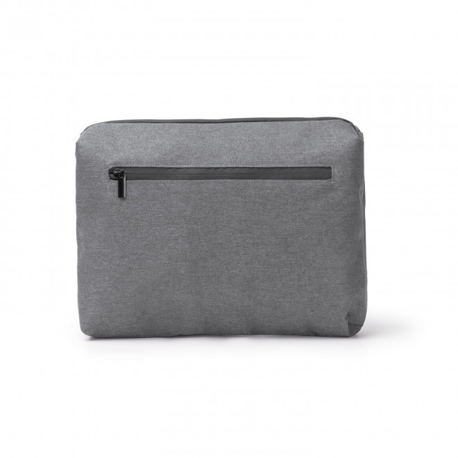 POCHETTE DE VOYAGE ET ORDINATEUR PERSONNALISEE 'BENSON' - gris