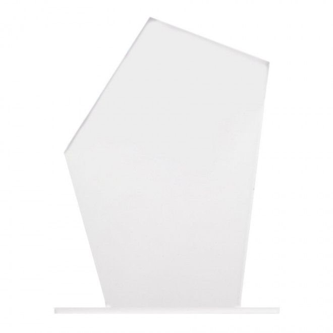 TROPHEE PERSONNALISABLE EN ACRYLIQUE 'COLORE'  - transparent