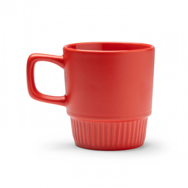 MUG CERAMIQUE 300ML PERSONNALISE 'GILONG' - rouge