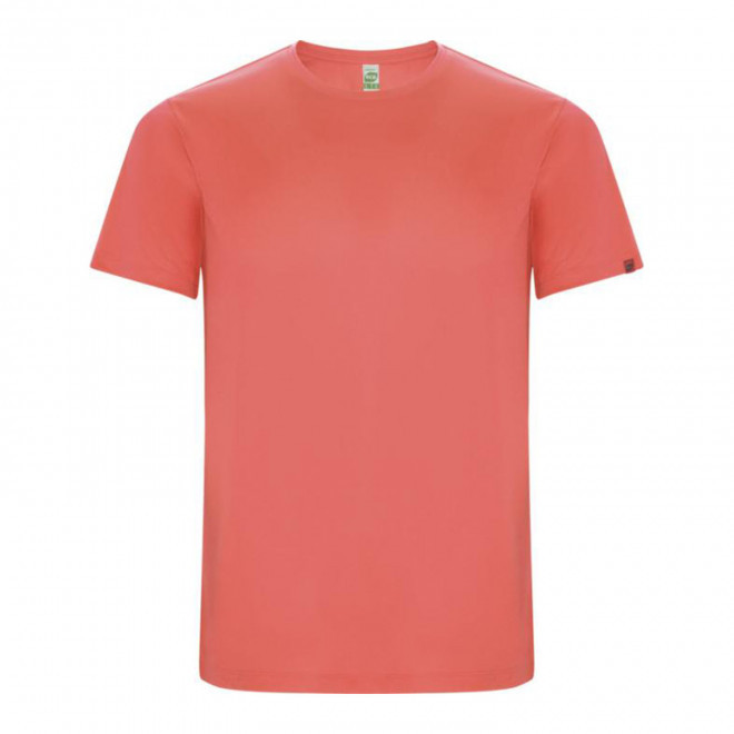 RAPIDE 4J - TEE-SHIRT HOMME PERSONNALISE 'LUDO' - corail fluo