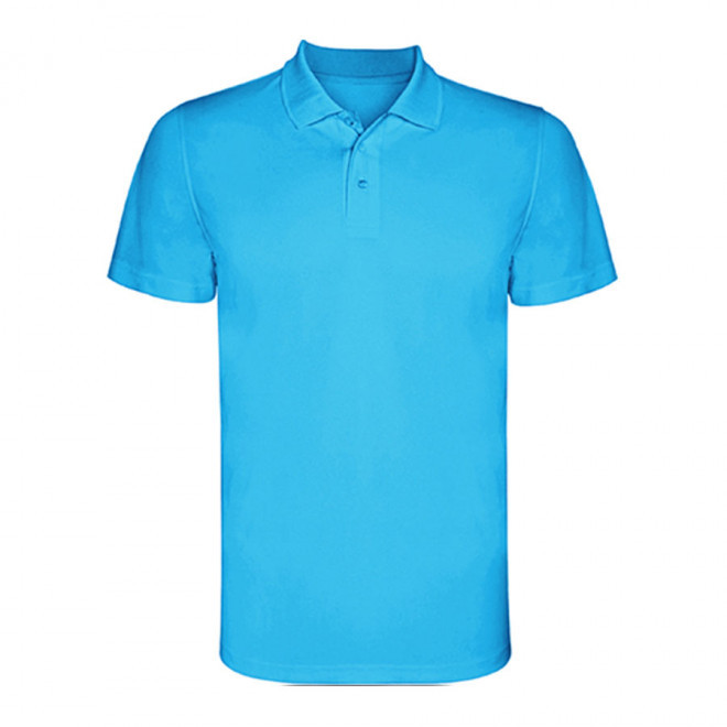POLO PERSONNALISÉ SPORT 'MONZHA' - turquoise