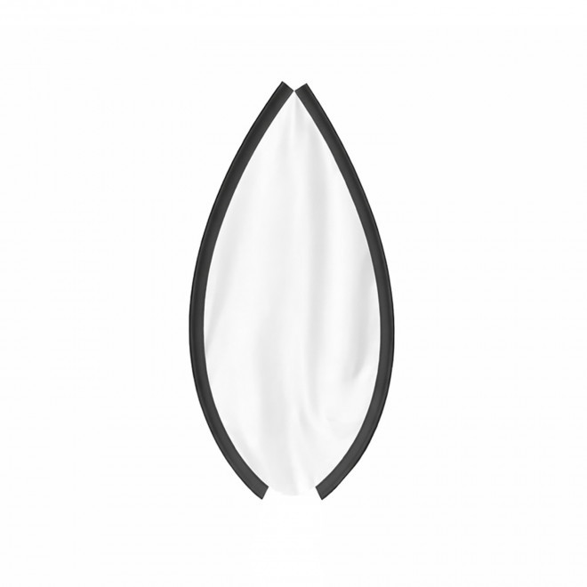 ORIFLAMME VOILE SEULE PERSONNALISABLE 'MAPLE' - quadrichromie