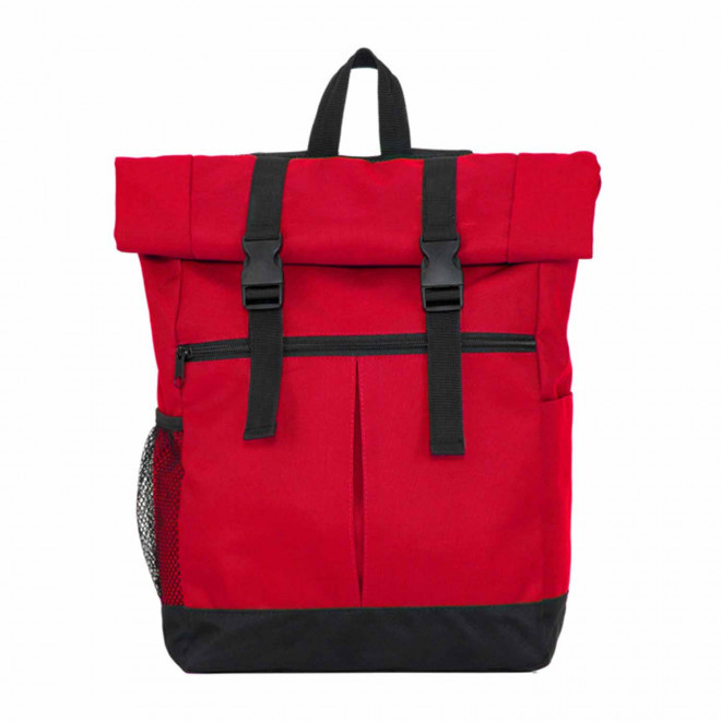 SAC À DOS ENROULABLE PERSONNALISÉ MULTIFONCTION 'DODOLA' - rouge