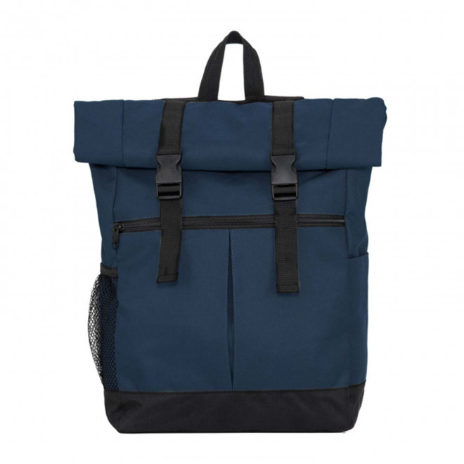 SAC À DOS ENROULABLE PERSONNALISÉ MULTIFONCTION 'DODOLA' - bleu marine
