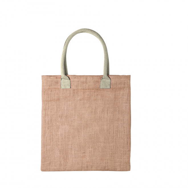 SAC PERSONNALISÉ EN JUTE 'SALTILLON' - naturel