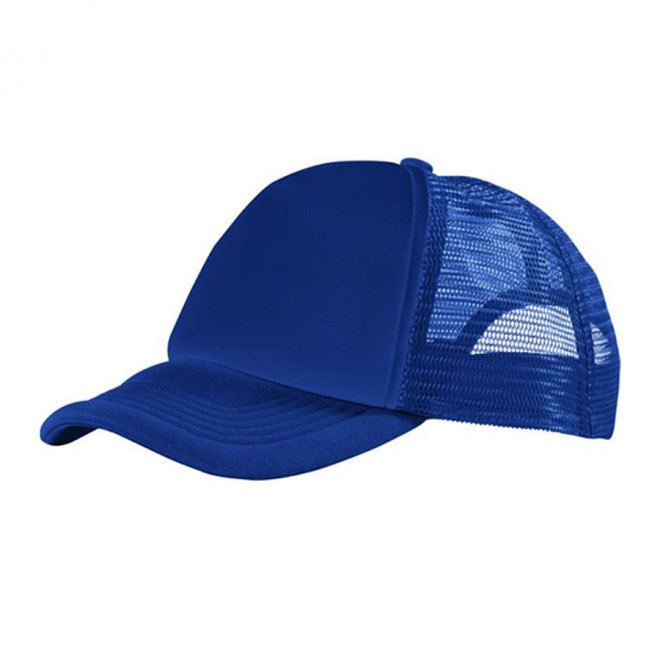 CASQUETTE PERSONNALISABLE TRUCKER 'BULL' - bleu royal
