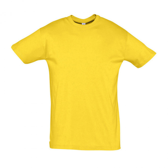 TEE-SHIRT PERSONNALISÉ HOMME 'REGENT' 150 GR/M² - jaune