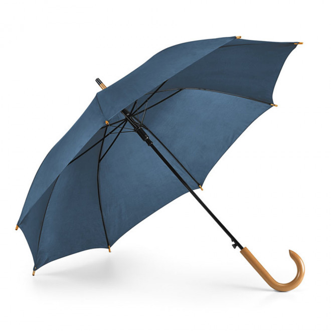 PARAPLUIE PUBLICITAIRE MANCHE CANNE 'DUNDEEMET' - marine