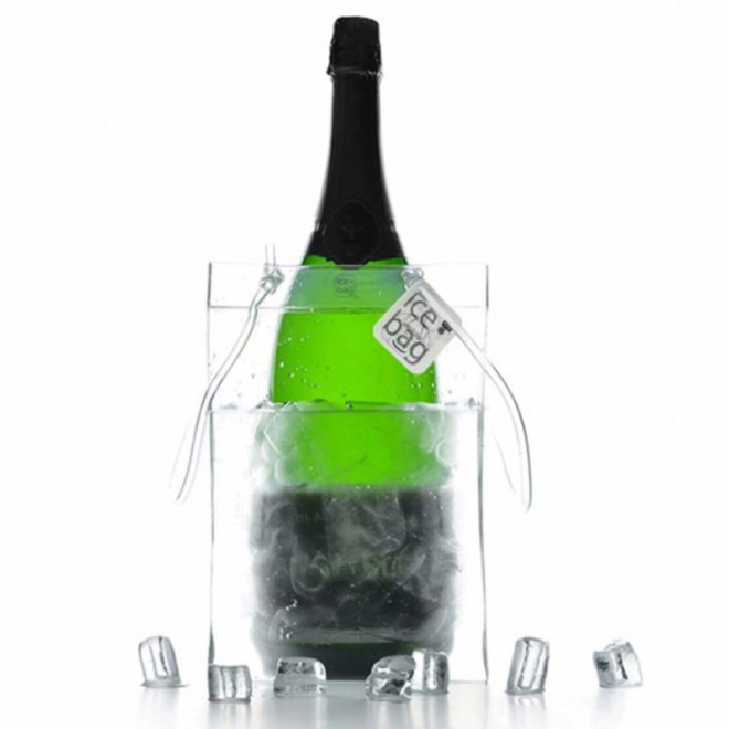 ETUI RAFRAICHISSEUR PERSONNALISABLE 'ICE.BAG© JEROBOA'  - transparent