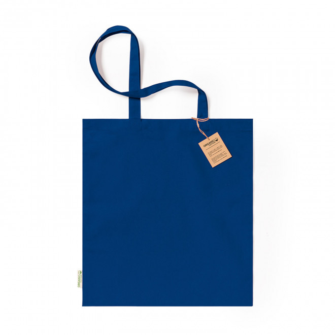 SAC COTON PERSONNALISABLE 140G/M² 'SUNDO BIO' - bleu marine