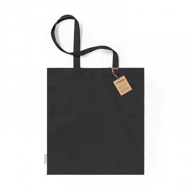 SAC COTON PERSONNALISABLE 140G/M² 'SUNDO BIO' - noir