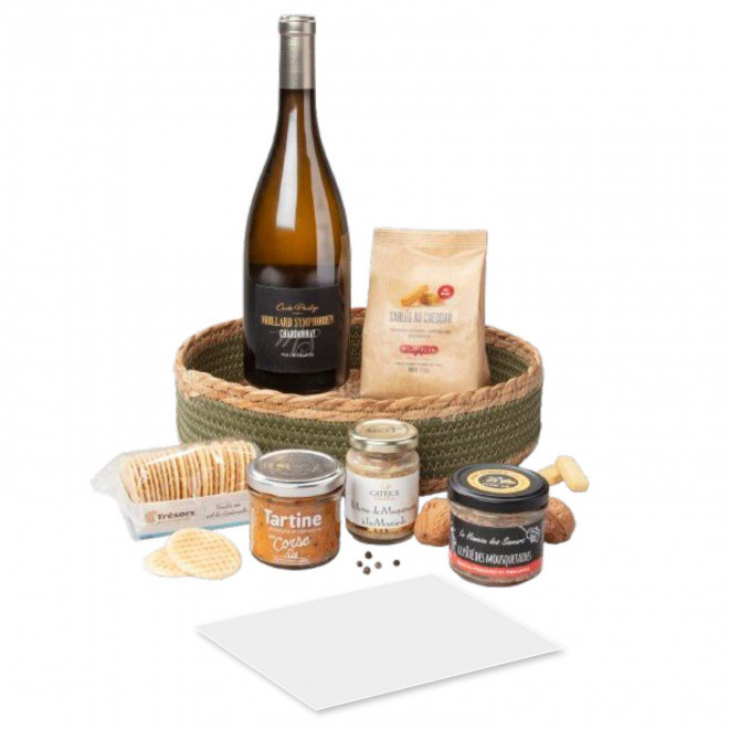 PANIER GOURMAND PUBLICITAIRE 'APERO CHIC' - coffret