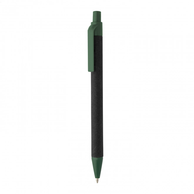 STYLO PUBLICITAIRE 'AMOSIS BLACK' - vert