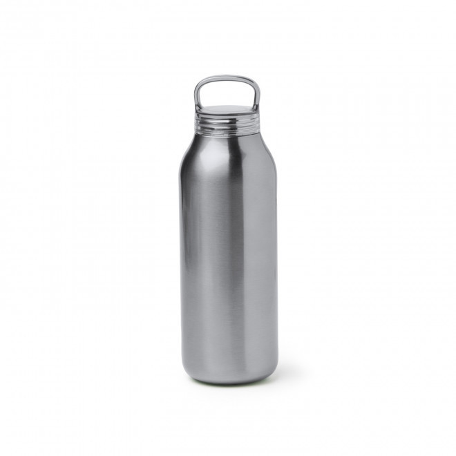 BOUTEILLE ISOTHERME 500ML PERSONNALISABLE 'TAXBON' - argente