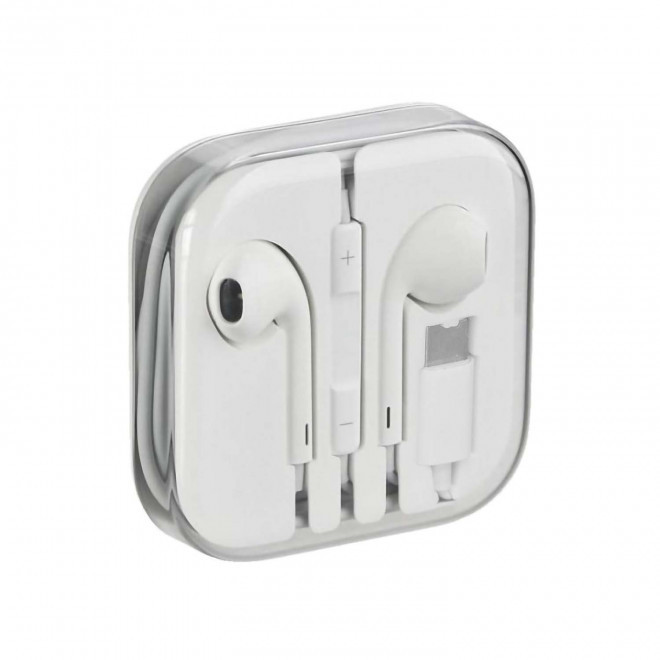 ECOUTEURS FILAIRES PERSONNALISABLE 'MARLO' - blanc