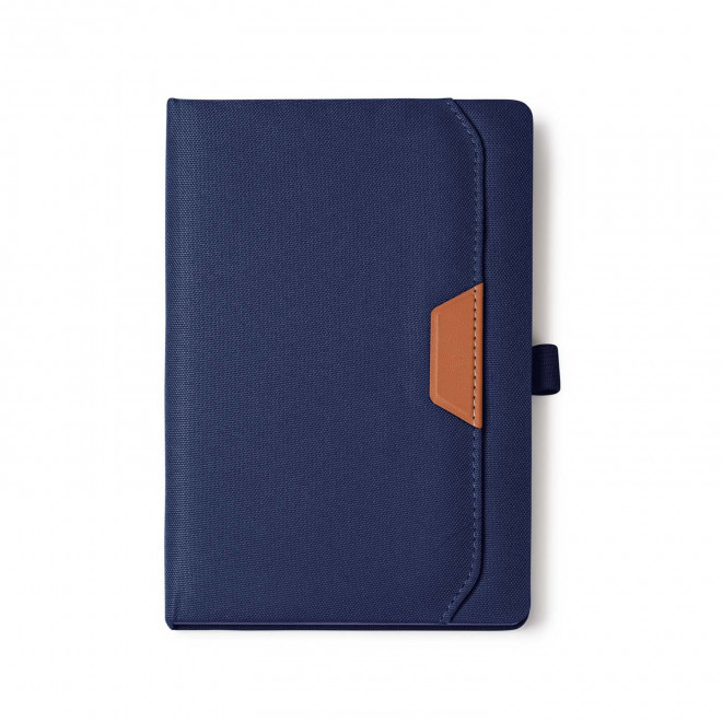 CARNET A5 PERSONNALISABLE 'BOBI CARNET' - bleu royal
