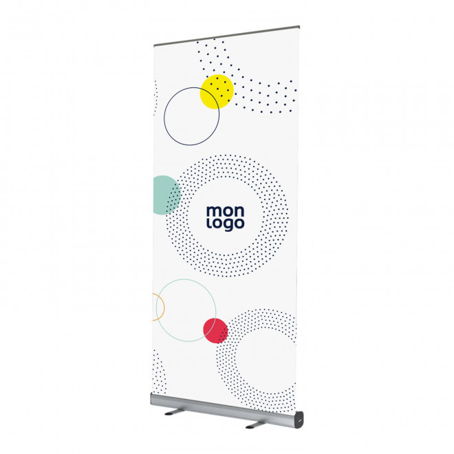 EXPRESS 24H - ROLL UP PERSONNALISÉ 'ANIMATION' - blanc