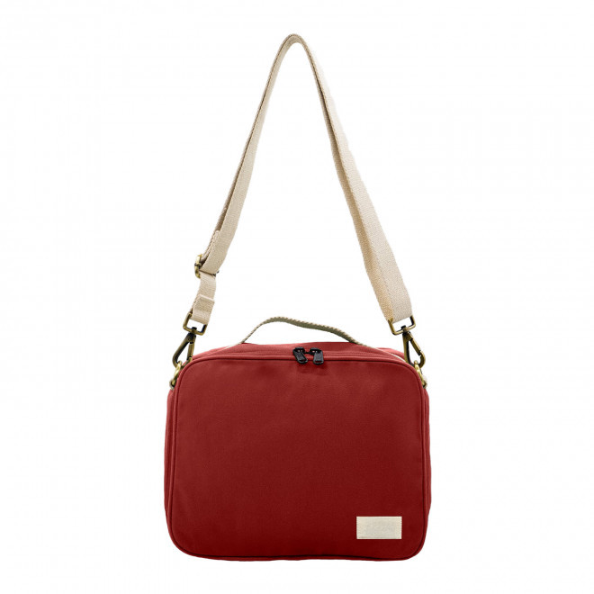 SAC ISOTHERME PERSONNALISABLE STUDIO BY HINDBAG 'ALICE' - rouge brique