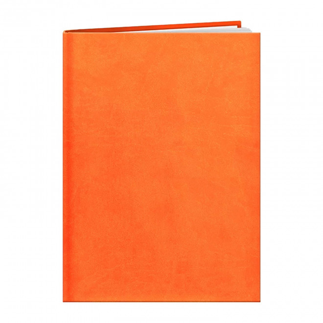 AGENDA DE POCHE 9,5x16,5 PERSONNALISABLE 'BUCKINGHAM' - orange