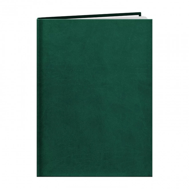 AGENDA DE POCHE 9,5x16,5 PERSONNALISABLE 'BUCKINGHAM' - vert foncé