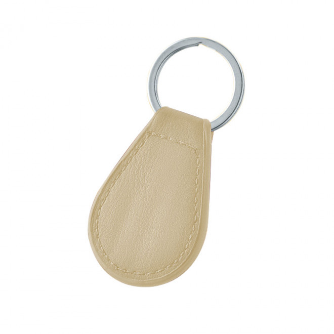 PORTE-CLÉS PUBLICITAIRE GOUTTE 'CAMARA' - creme
