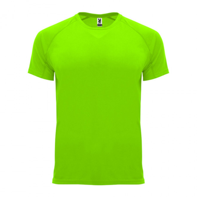 TEE SHIRT SPORT PUBLICITAIRE ENFANT 'ESPORTO' - vert fluo