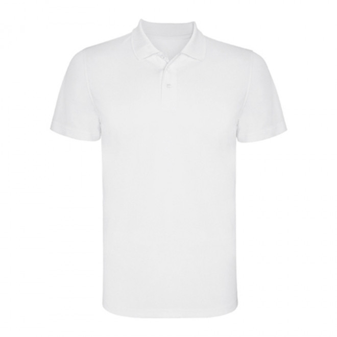 POLO PERSONNALISÉ ENFANT BLANC 'MONZHA' - blanc