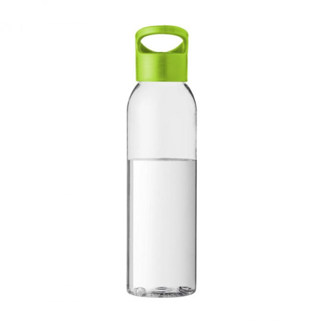 BOUTEILLE PUBLICITAIRE CORPS TRANSPARENT 650ML 'SIMCOE' - EXPEDITION RAPIDE 4 JOURS - vert