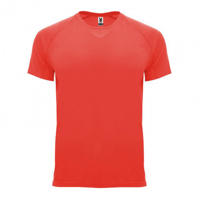 RAPIDE 4J - TEE-SHIRT ENFANT PERSONNALISE 'ESPORTO' - corail fluo