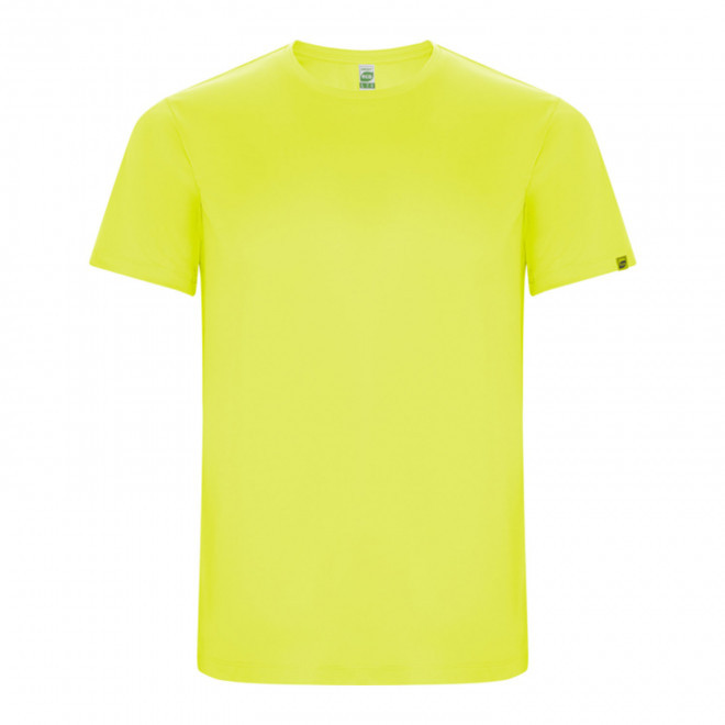 RAPIDE 4J - TEE-SHIRT ENFANT PERSONNALISE 'LUDO' - jaune fluo
