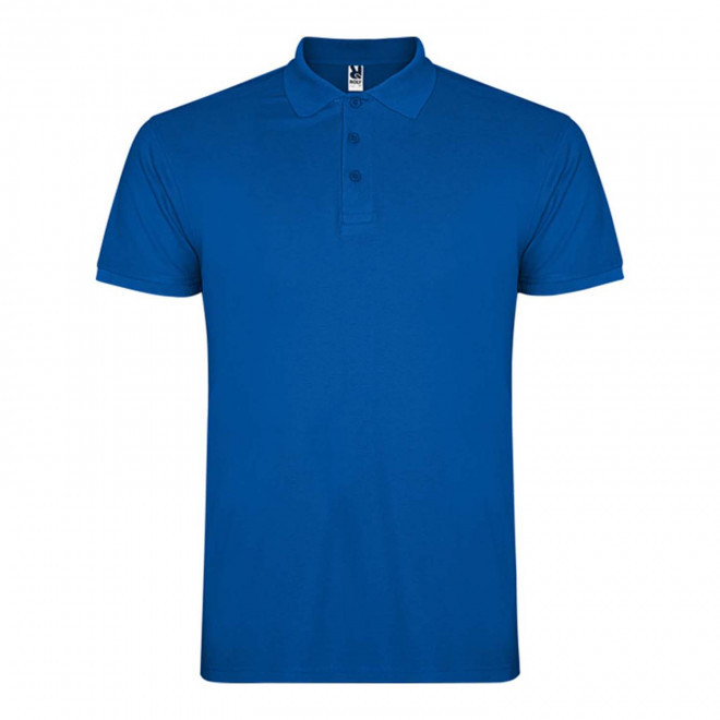 RAPIDE 4J - POLO ENFANT PERSONNALISABLE 'STARLO KIDS' - bleu royal