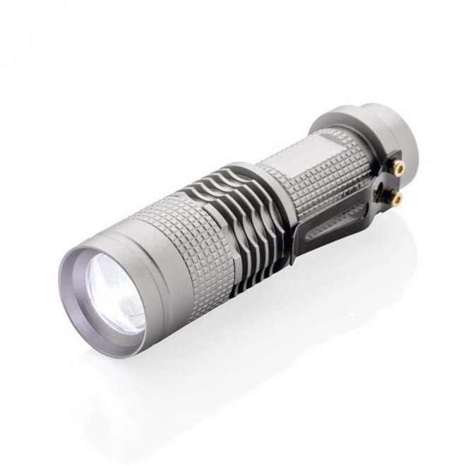 LAMPE TORCHE PERSONNALISÉE 'DODONE' - gris/noir