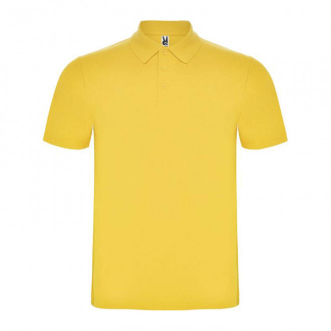 POLO MIXTE COULEUR PERSONNALISE 'ASTRALO' 180G/M2 - jaune