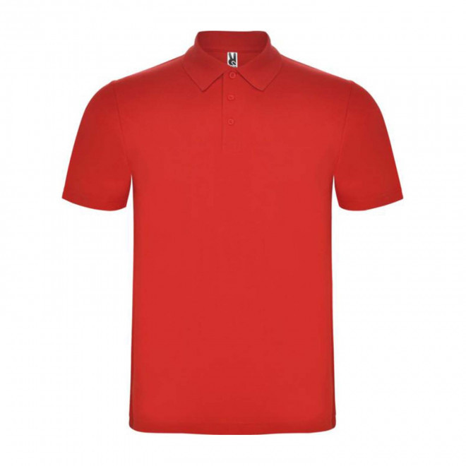 RAPIDE 4J - POLO MIXTE COULEUR PERSONNALISE 'ASTRALO' 180G/M2 - rouge