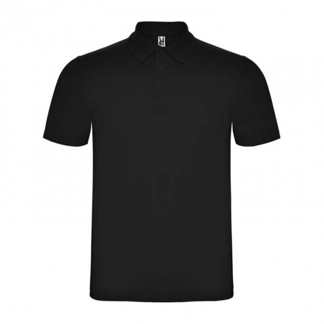 RAPIDE 4J - POLO MIXTE COULEUR PERSONNALISE 'ASTRALO' 180G/M2 - noir