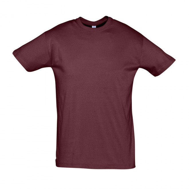 TEE-SHIRT PERSONNALISÉ HOMME 'REGENT' 150 GR/M² - bordeaux