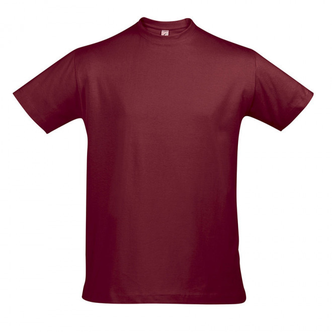 TEE-SHIRT COULEUR HOMME 'IMPERIAL' 190 GR/M² - bordeaux
