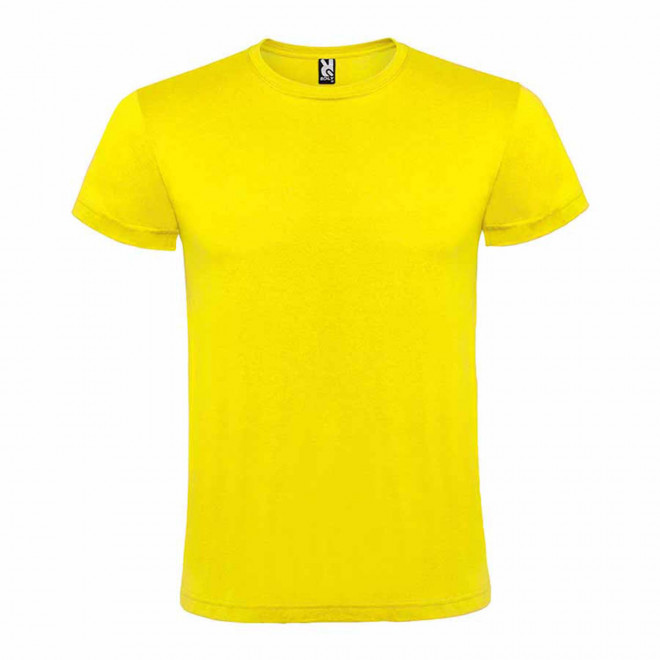 RAPIDE 4J - TEE-SHIRT MIXTE PUBLICITAIRE 'ATOMOS' - jaune