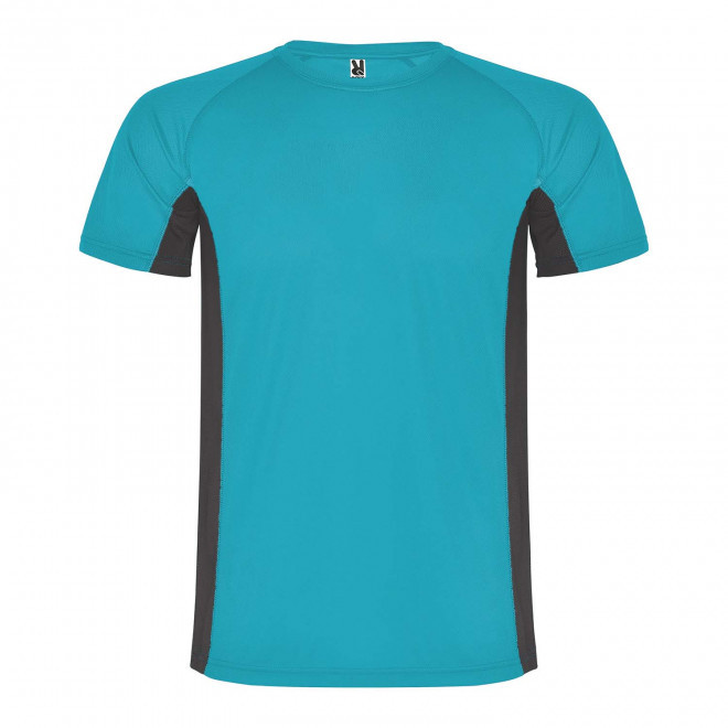 RAPIDE 4J - TEE-SHIRT SPORT ENFANT PERSONNALISE 'SHANGHAI'  - bleu/gris