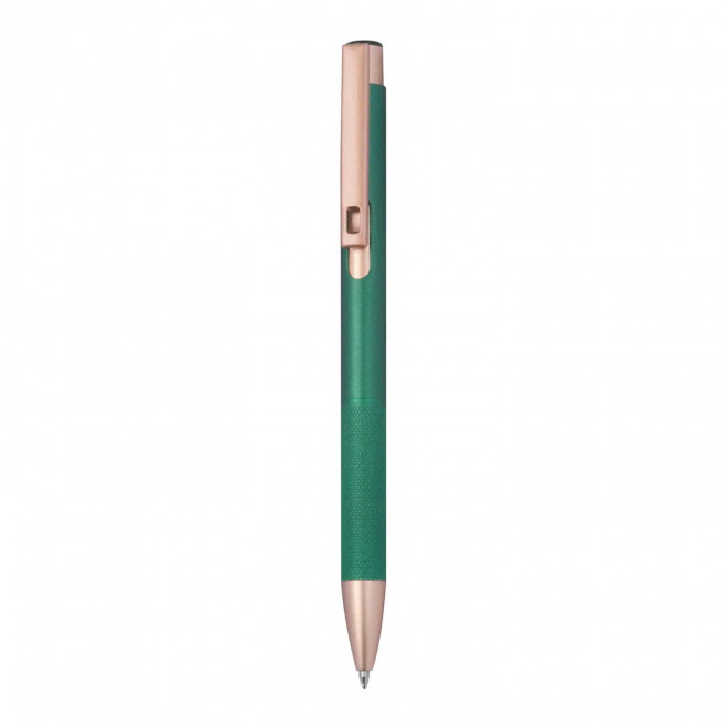 STYLO EN ALU RECYCLE PERSONNALISE 'AURORA' - vert