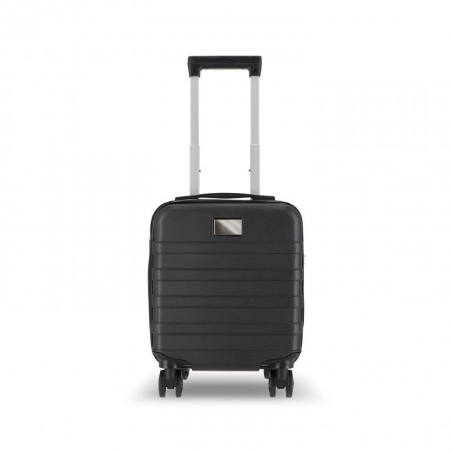 VALISE TROLLEY CABINE PERSONNALISEE 'ZOLAX 14 POUCES' - noir
